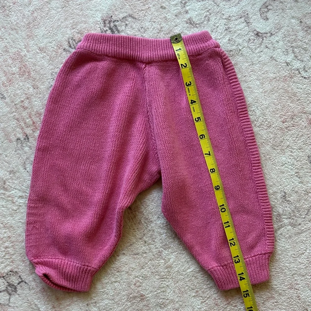Vintage Rare Nike Pink Baby Knit Set